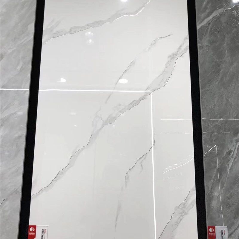 现代客厅600X1200通体大理石地砖金丝釉全瓷墙砖室内亮光地板砖