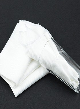 韩国神奇鱼鳞布玻璃抹布吸水无痕厨房清洁洗碗布擦桌杯子白色毛巾