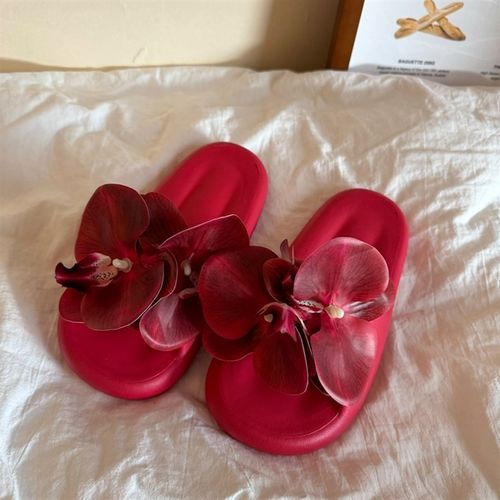 林先叁 夏季外穿法式凉拖鞋女2024新款超火居家防滑平底街拍拖鞋