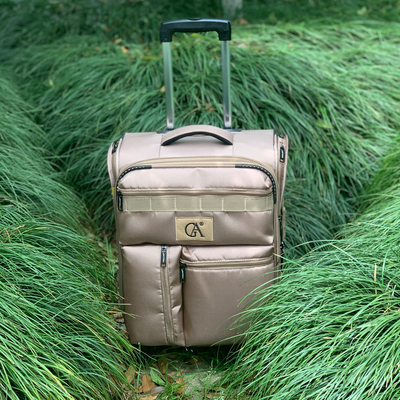 多口袋超轻带扩展行李箱20寸牛津布拉杆箱24寸大容量帆布旅行箱包