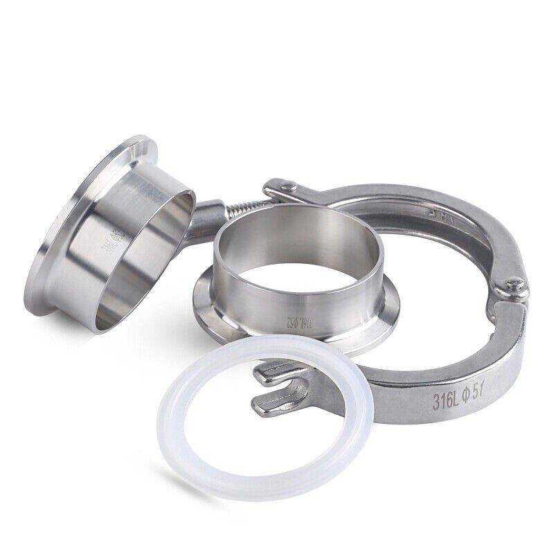 316不锈钢卡箍接头套装卫生级精铸接头卡盘端头卡扣管卡31619卡,标准件/零部件/工业耗材,卡箍/抱箍/喉箍,淘宝优惠券,粉丝福利购,淘宝优惠卷