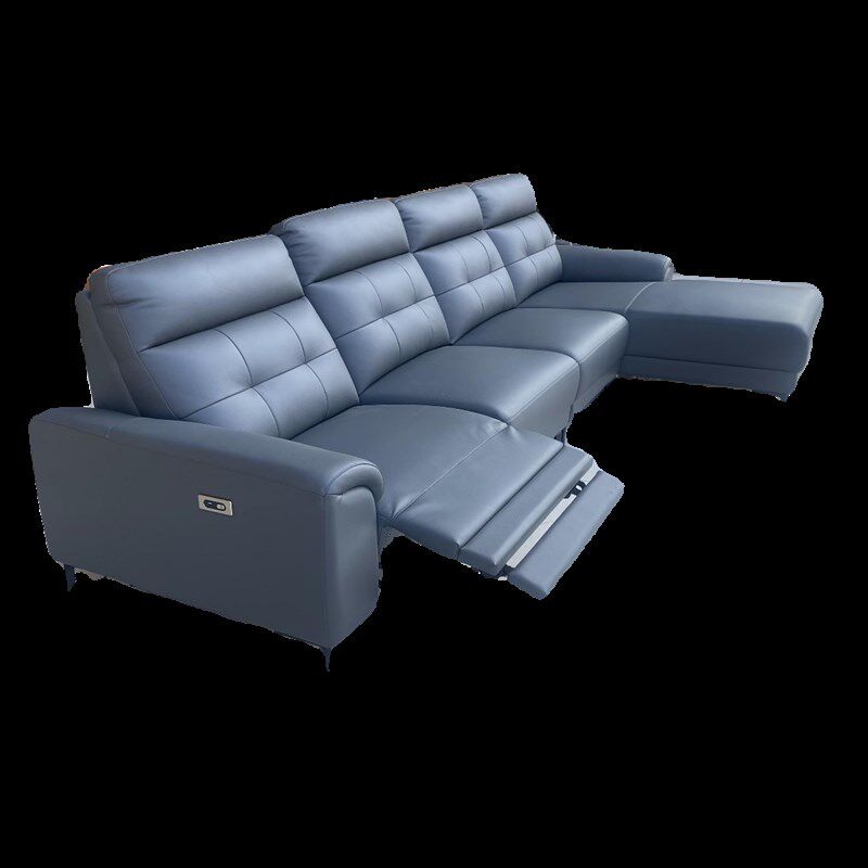 新款多功能沙发皮单位带多功能座椅客厅贵妃沙发转角沙发