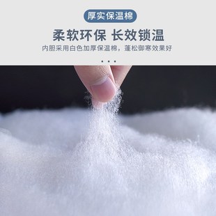 防风保暖棉门帘加厚家用空调保温挡风磁吸免打孔隔断帘子 门帘冬季