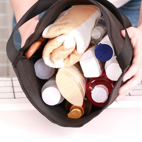 网眼洗澡包手提浴室韩国范儿收纳包便携洗浴篮袋子洗漱兜游泳沐浴