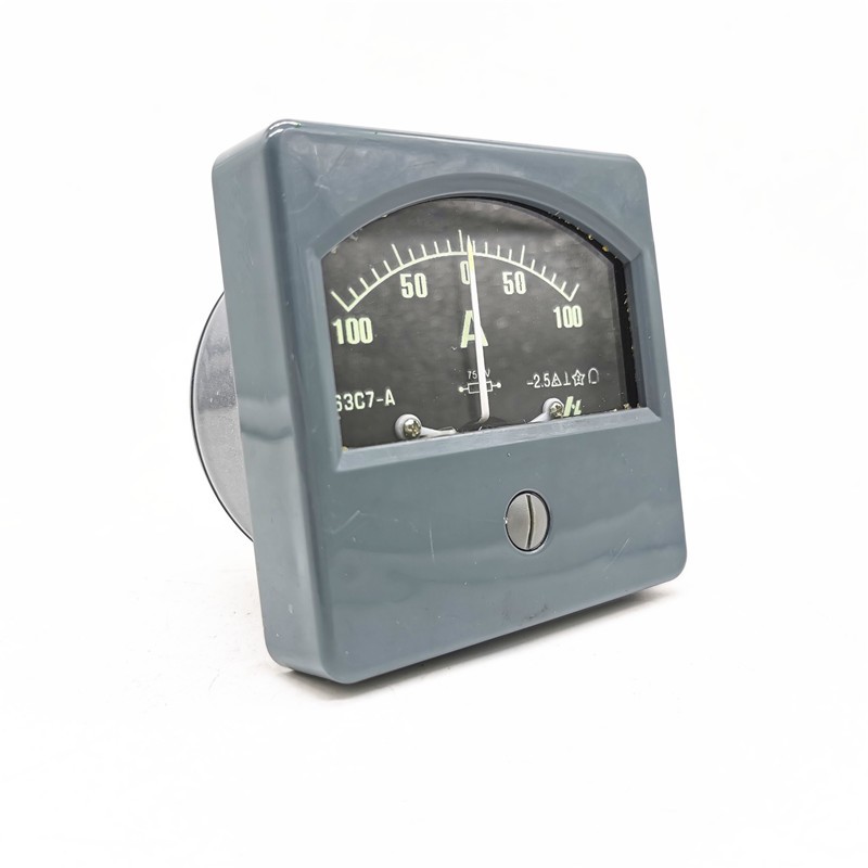 63C7-A海联电器电流表船用电流表正负100A75MV可定制各种规格