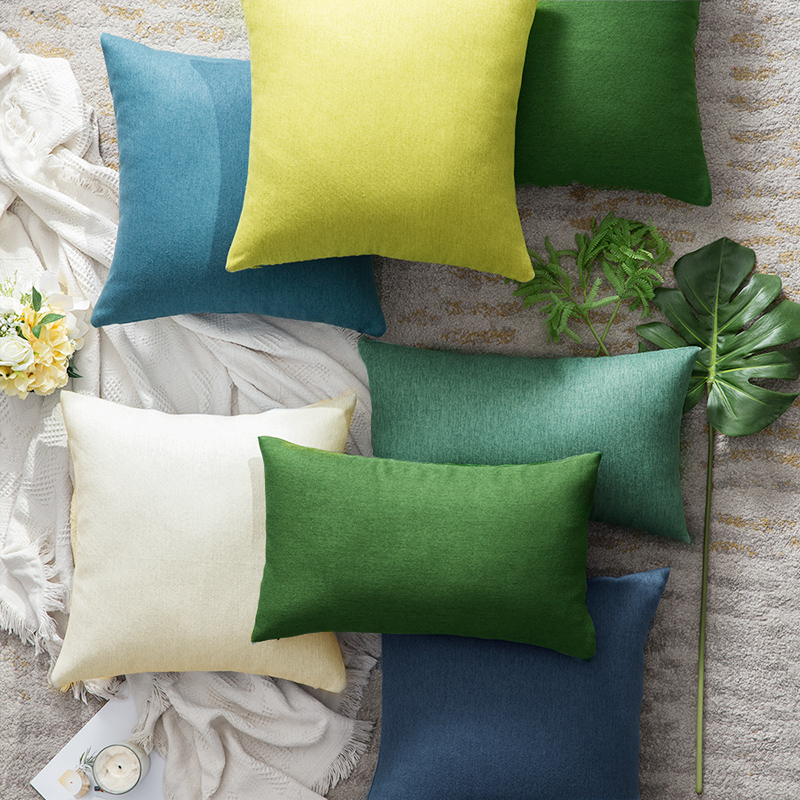 北欧抱枕靠垫沙发靠垫办公室简约腰靠枕床头靠背垫可爱抱枕套含芯