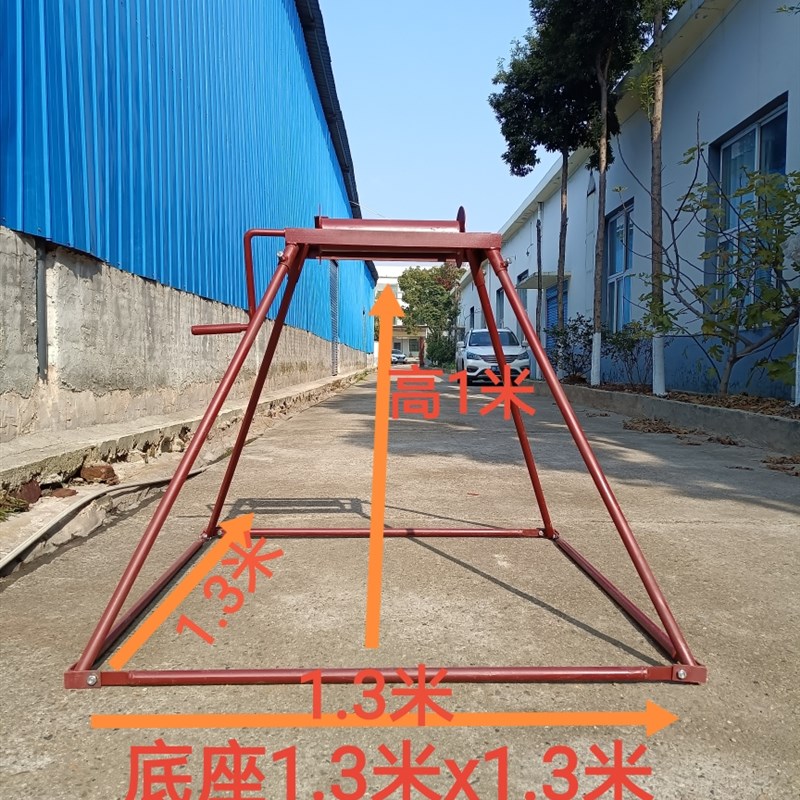 加大型打井摇土架挖桩基摇架提土架吊土机挖坑基础施工工具