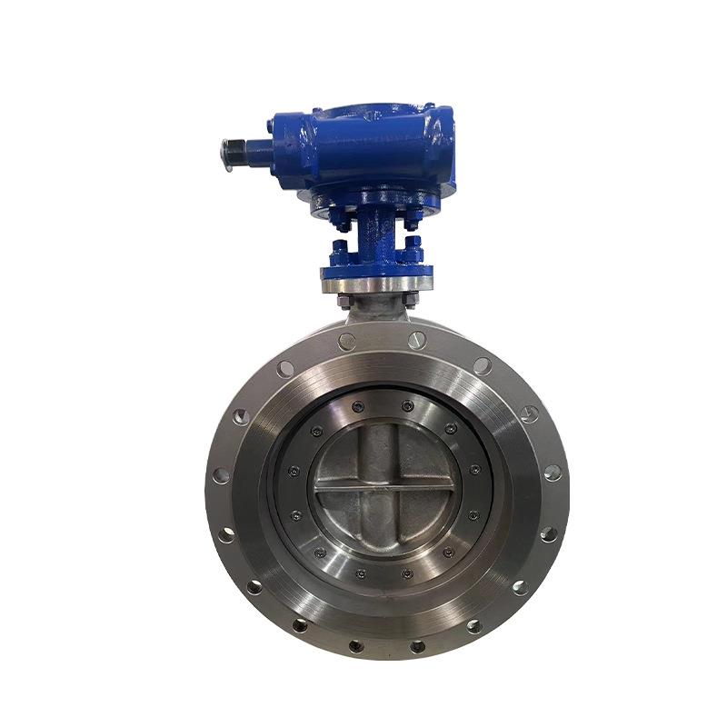 不锈钢硬密封法兰蝶阀D343W-16P手动金属密封三偏心源头厂家高温