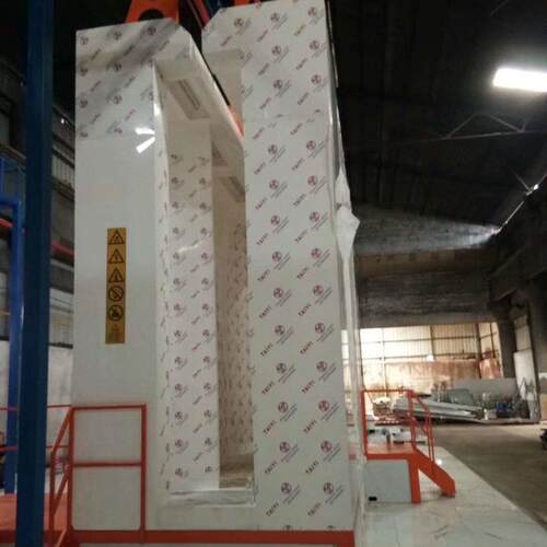 pp板大风SS6粉房旋锈钢喷粉室三明治结构塑料粉房不喷涂生流产水