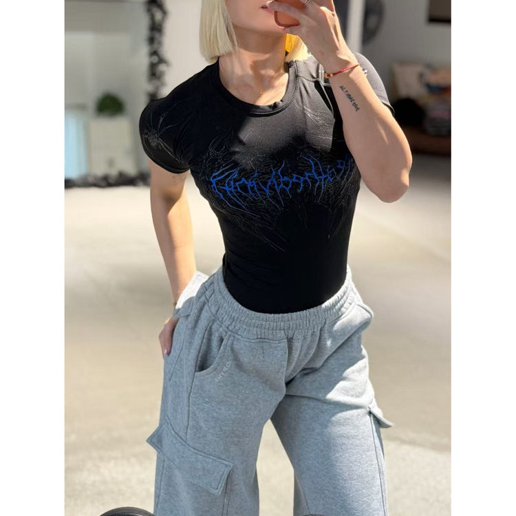 Breathedivinity哥特风健身衣