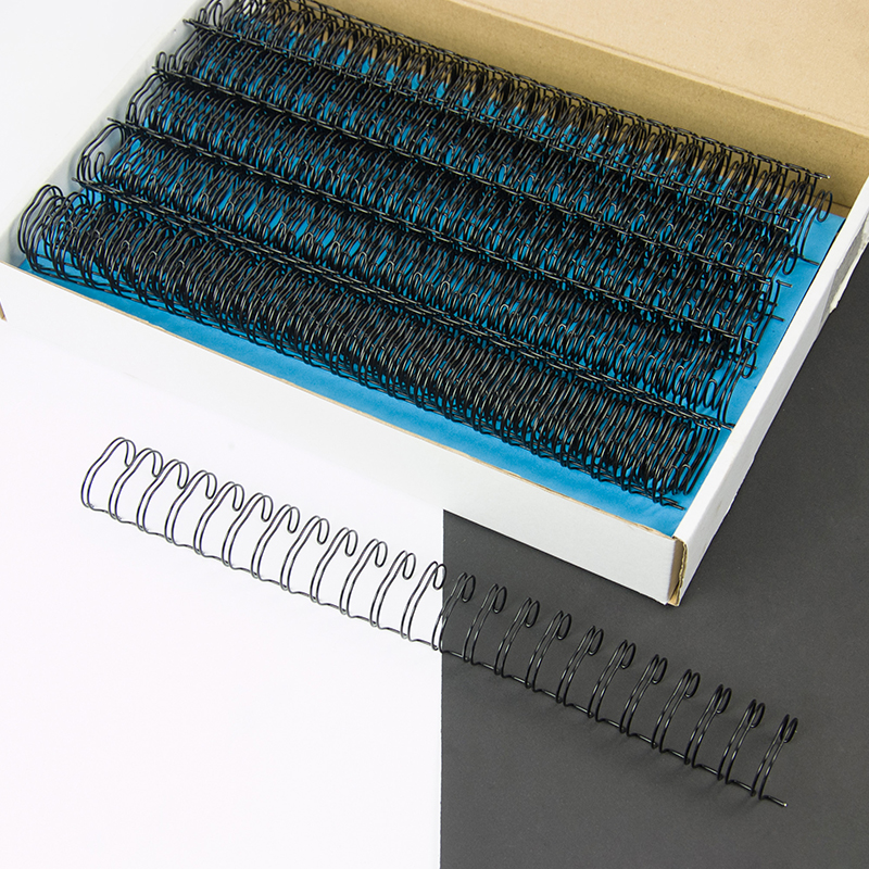 书昶A4装订铁圈双线铁圈挂历台历圈活页本环扣夹定制画册铁圈6.4m