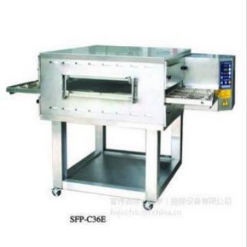 厂家新麦履带式电比萨炉SFP-C36E履带式电比萨机