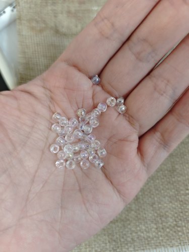 Lunas DIY卡4米珠银隔珠手机链包挂件配件