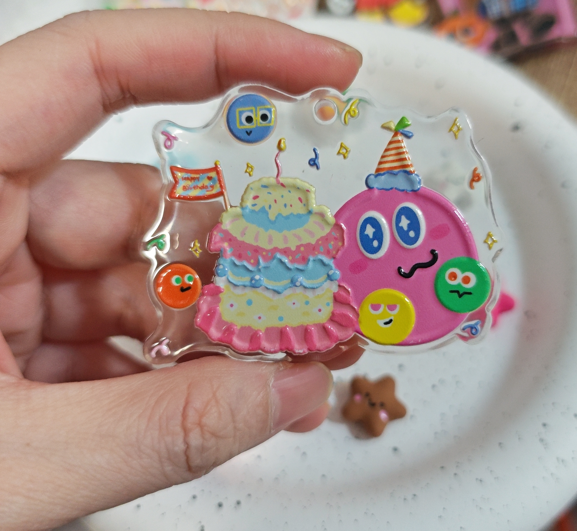 Lunas DIY亚克力生日场五月天周边物料任意门