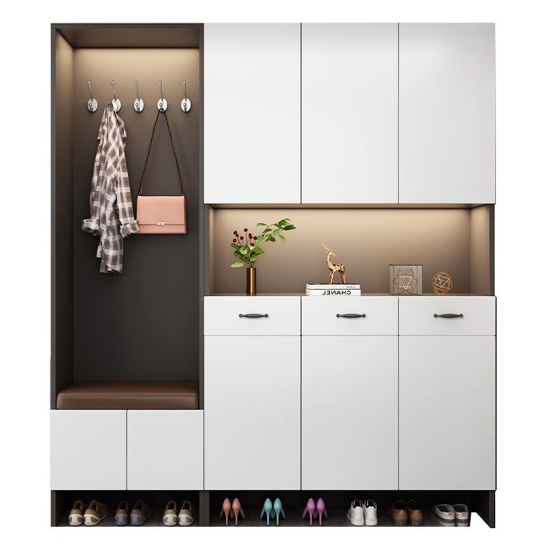 实木鞋柜家用门口玄关柜入户靠墙换鞋凳一体客厅隔断柜收纳储物柜,住宅家具,鞋柜,淘宝优惠券,粉丝福利购,淘宝优惠卷