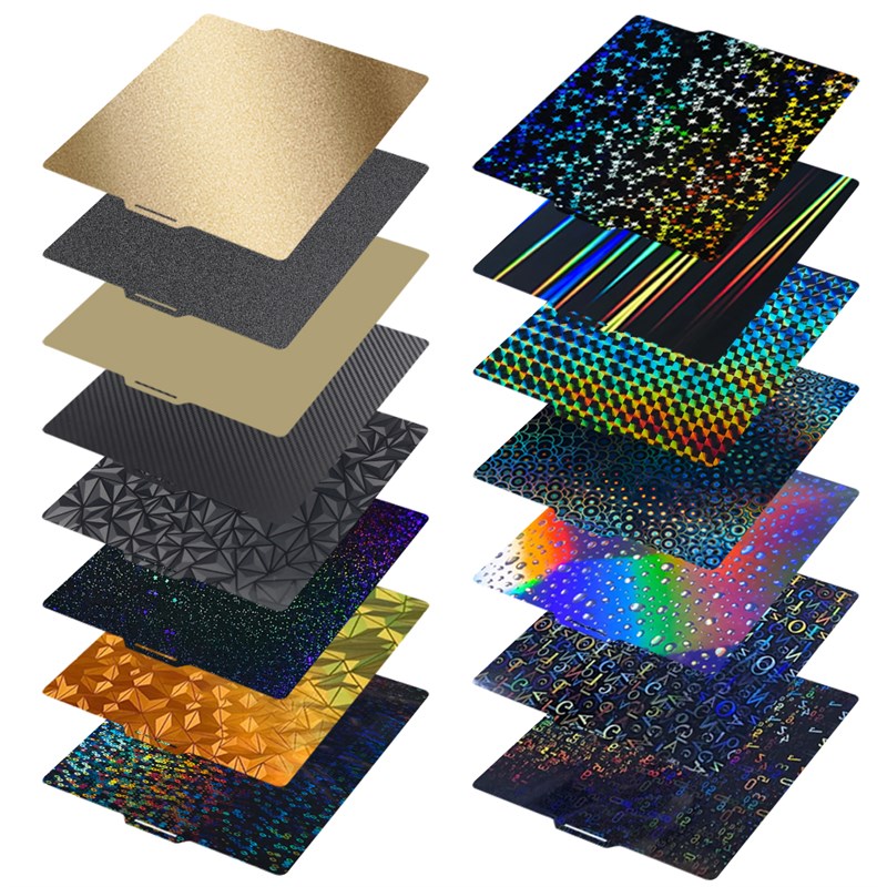 拓竹X1C X1 P1P/P1/P1S A1打印板高低温pei面板光面贴膜弹簧钢板