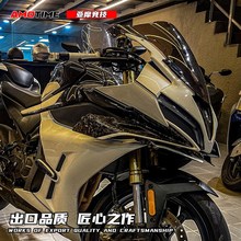 适用春风450SR灵狐支架前风挡导流罩定风翼下唇后视镜盖改装配件