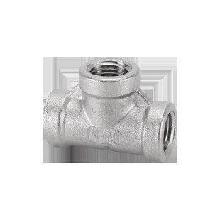 304不锈钢三通接头内外丝2分3分4分6分内内外水管内丝牙三通配件