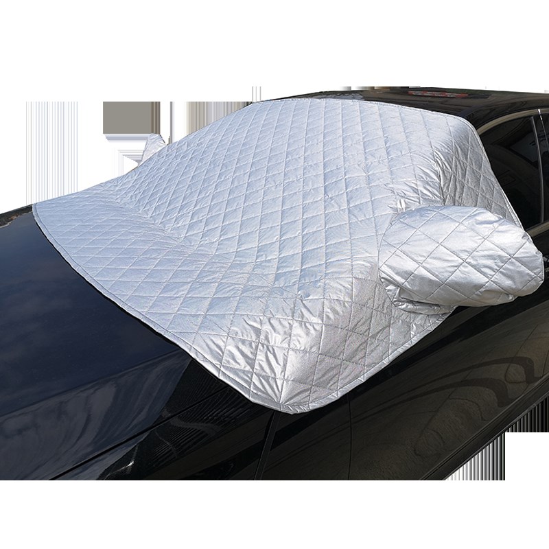 磁吸遮雪挡汽车前挡风玻璃防霜罩防冻布遮阳防雪前档车衣外套半罩