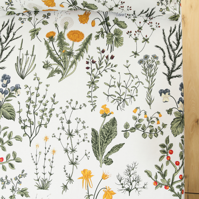 绿野仙踪清新纯棉床单单件全棉床笠单双人1.5m1.8被套可配四件套