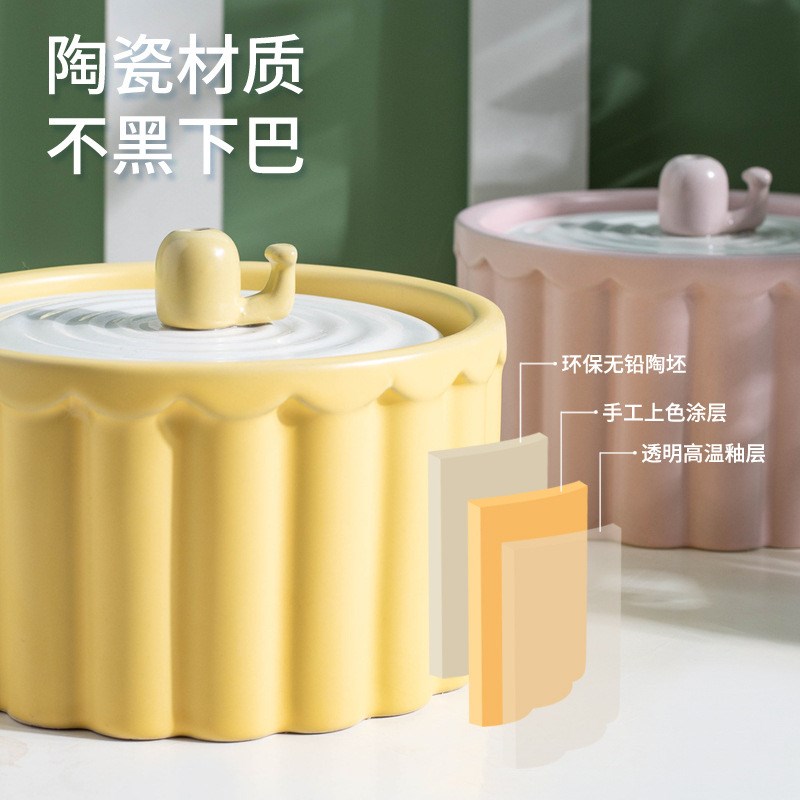 猫咪陶瓷饮水机温水猫碗自动循环过滤饮水器流动静音活水猫碗智能