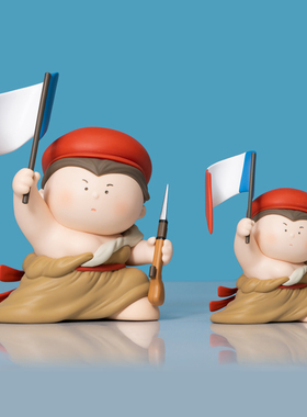 大美术馆 大艺术家系列第三季 莫奈世界名画手办桌面车载摆件礼物