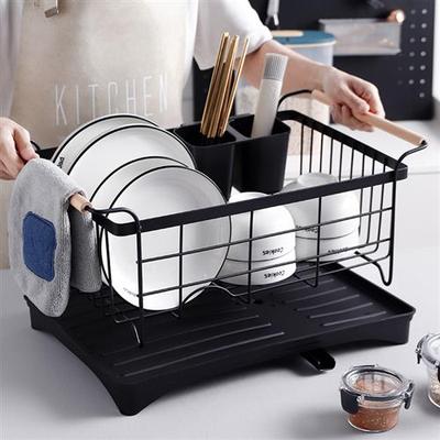懒地不锈钢碗架烤漆水槽洗碗池沥水架沥水碗架厨房碗碟架收纳架子
