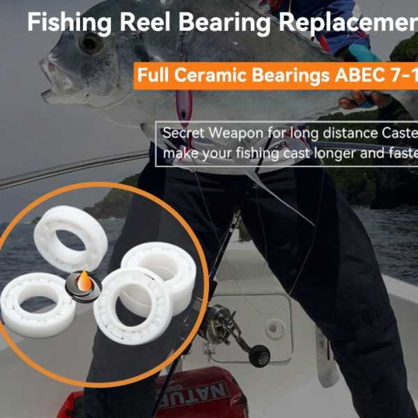 MR74CE全陶瓷渔线轮改装轴承超远投防海水SIC轴承4*7*2.5mm