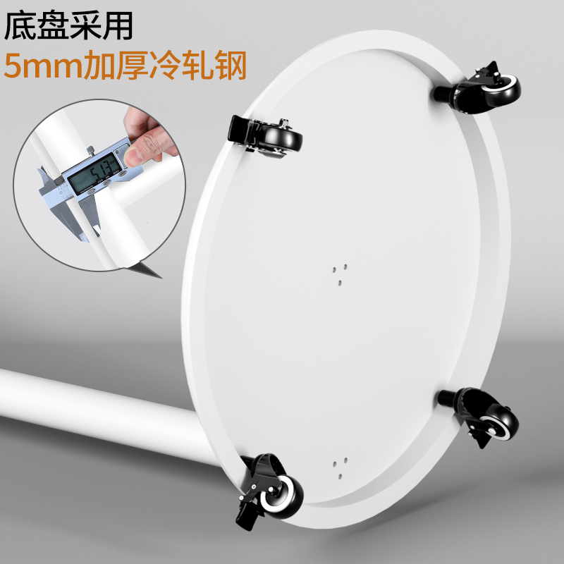 电视显示器落地式支架可移动带轮24 27 32寸触摸添添屏幕伸缩旋转