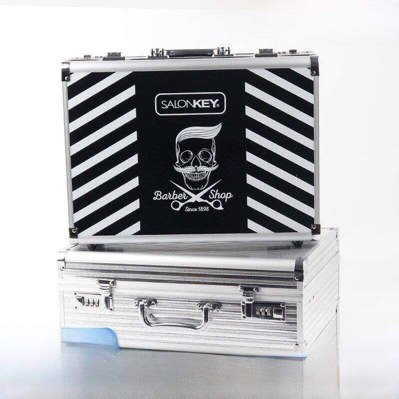 理发店挎包美发用品工具箱发型师专用多功能高端密码锁大容量包