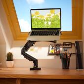 NB笔记本托 显示器双萤幕可升降支架桌面增 托架平板电脑架可携式