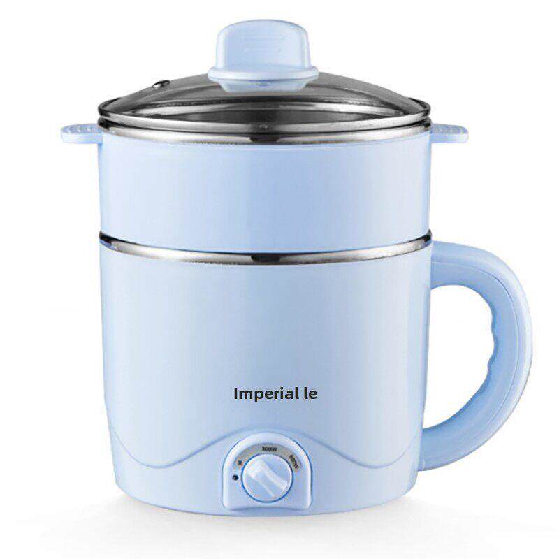 不锈钢电火锅宿舍学生煮面小电锅迷你火锅低功耗家用多功能小电锅