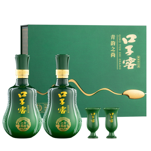 【中秋礼盒】口子窖青韵之尚礼盒50度500ml*2瓶兼香白酒 礼送佳选