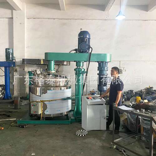 广东格泰团加工定制液压分散机真空脱泡机AB胶真空分散机