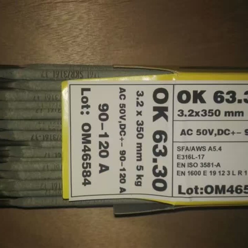进口瑞典伊萨OK 61.35不锈钢焊条A5.4 E308L-15焊条焊条焊丝