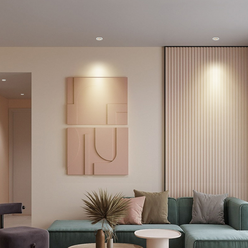 高显色led象鼻灯嵌入式服装店铺商用可调节4000k牛眼灯20W30W射灯