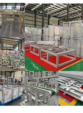 重型机械支臂工业铝型材160160W龙门立柱桁臂加厚铝合金型材横梁