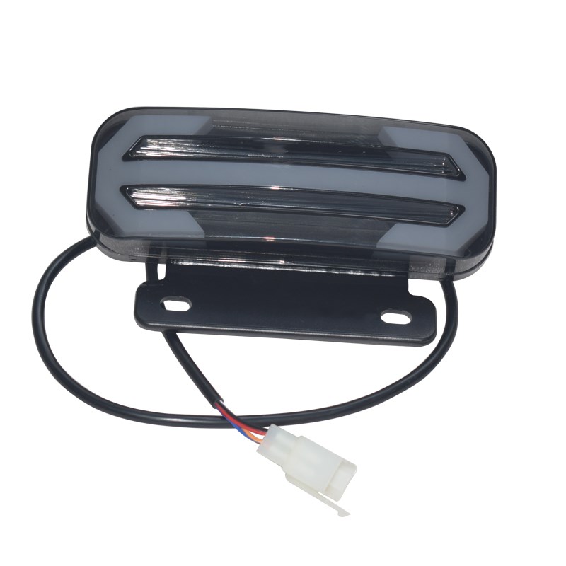 深远009新国标电动车通用尾灯A8T90A7 电动车通用幻彩尾灯骑士300