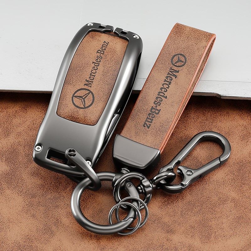 奔驰a200l钥匙套e300l高级感gla200车c260l壳glb220男E级gle350扣