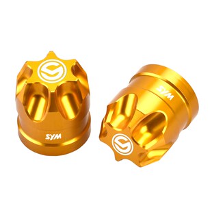 适用三阳巡弋300/150/180九妹JOYMAXZ300/F300改装轮胎气嘴装饰帽