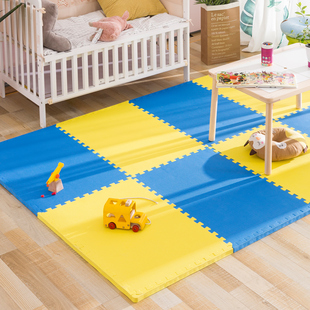 泡沫地垫拼接大号加厚2cm跆拳道馆武术舞蹈防滑爬爬行垫60x90