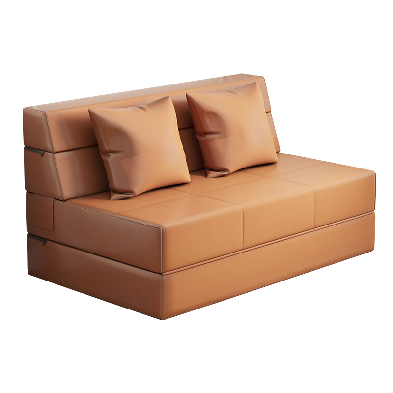 摺叠牀两用单人小户型客厅多功能家用懒人沙发双人沙发牀科技布