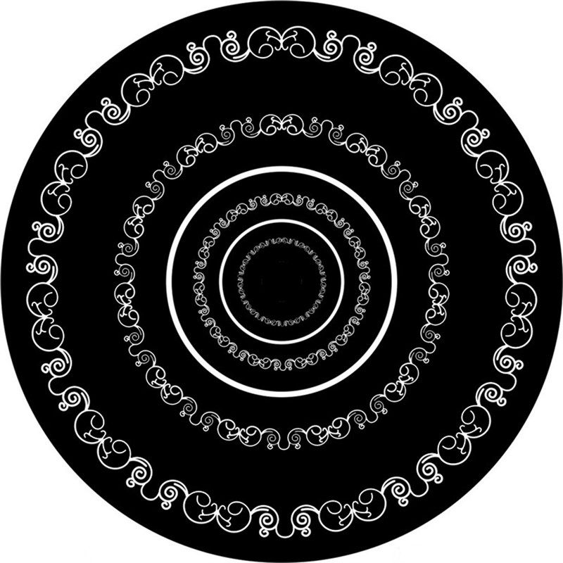 圆形地毯/客厅衣帽间拍照地垫卧室床边吊篮吊椅转椅防滑/可机洗,居家布艺,地毯,淘宝优惠券,粉丝福利购,淘宝优惠卷