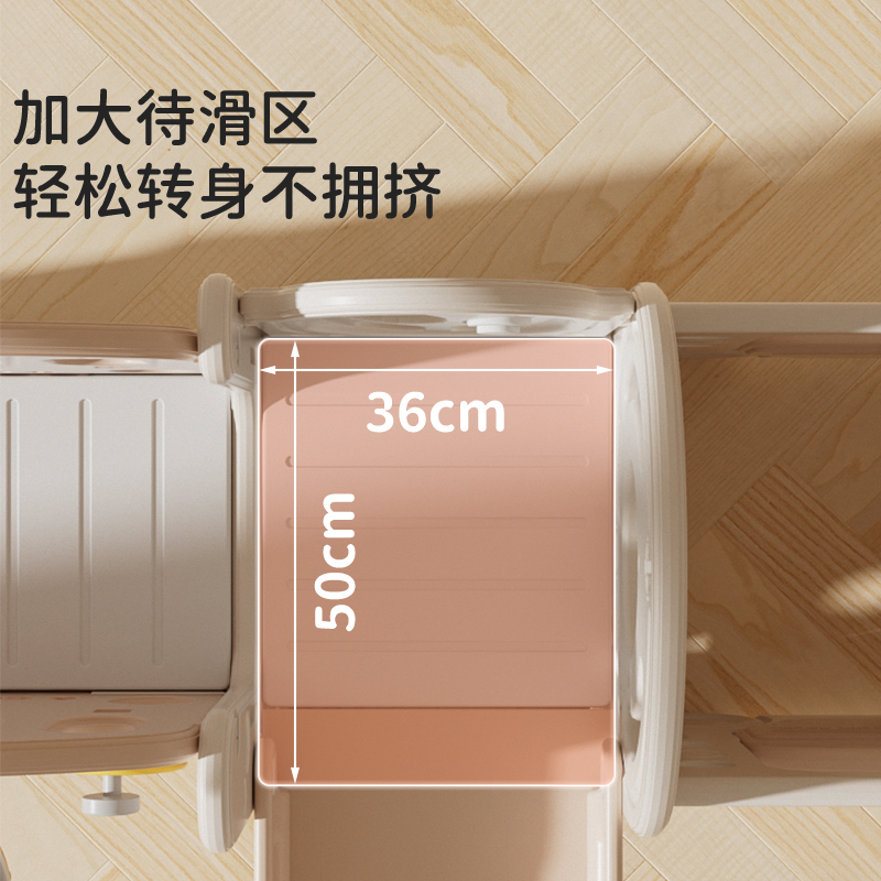 滑滑梯儿童室内家用2至10岁宝宝滑梯秋千家庭多功能组合二合一