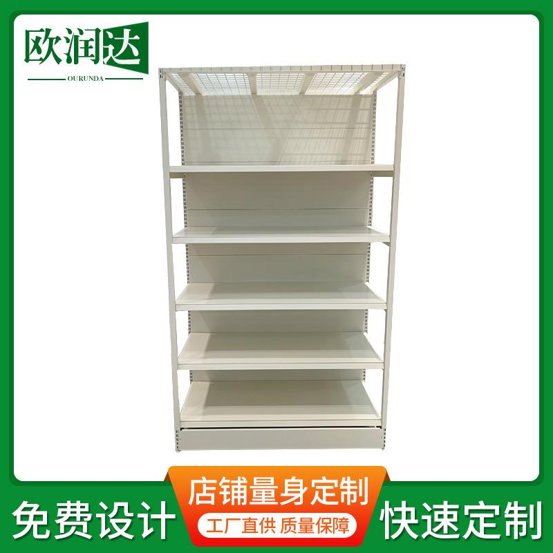 商用多层置物仓储货架单双面多层板可调节展示生鲜重型仓储货架