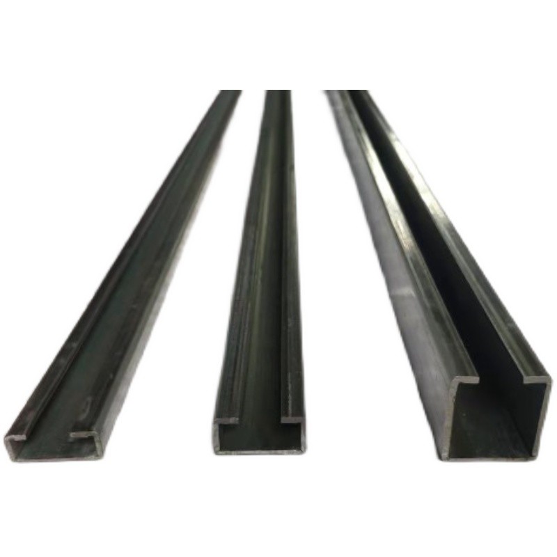 镀锌C型钢轨道 不锈钢管夹导轨 C型槽轨道 重型管夹导轨