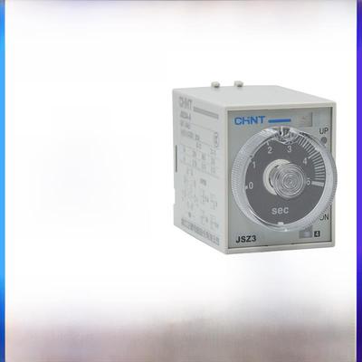 正泰JSZ3A时间继电器定时继电器ST3P通电延时继电器DC24V220V380V