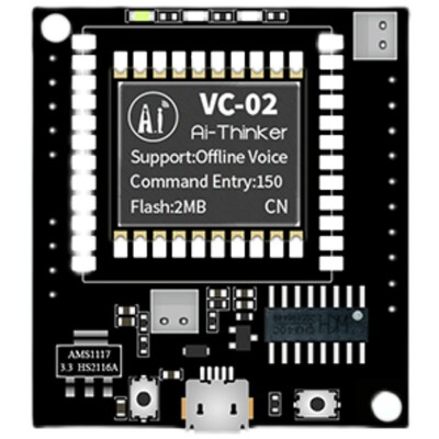 安信可AI智能离线语音模块 离线识别语音控制模组VC-02-Kit开发板