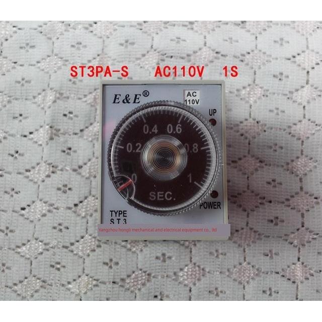 全新正品无锡收音机九工厂时间继电器St3Pa-S Ac110V 1S快递