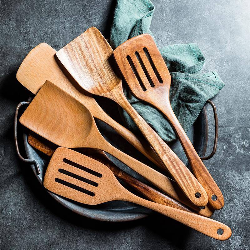 日式炒饭炒菜锅铲 平底锅不粘锅铲子家用厨房木铲不伤锅耐高温